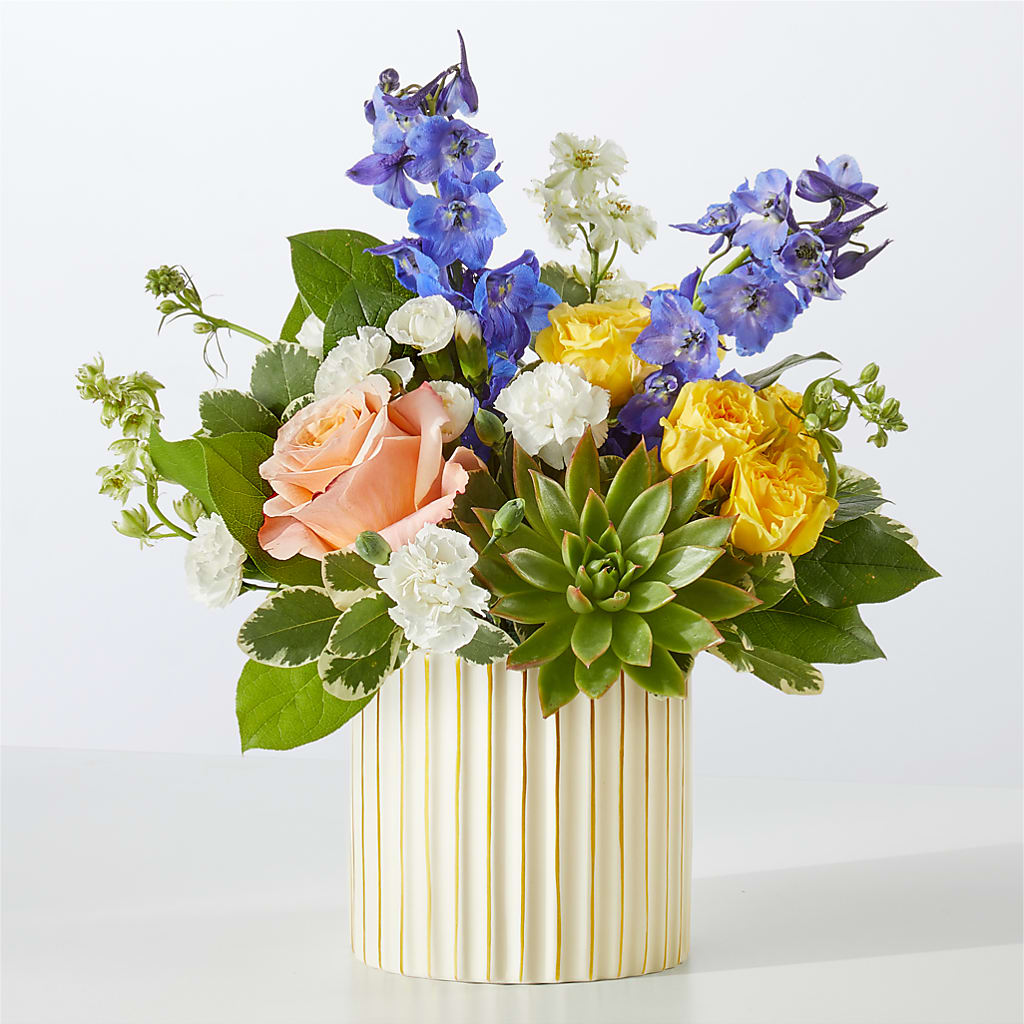 Cobalt Reverie Bouquet – Leysha Flowers, Middlesex NJ