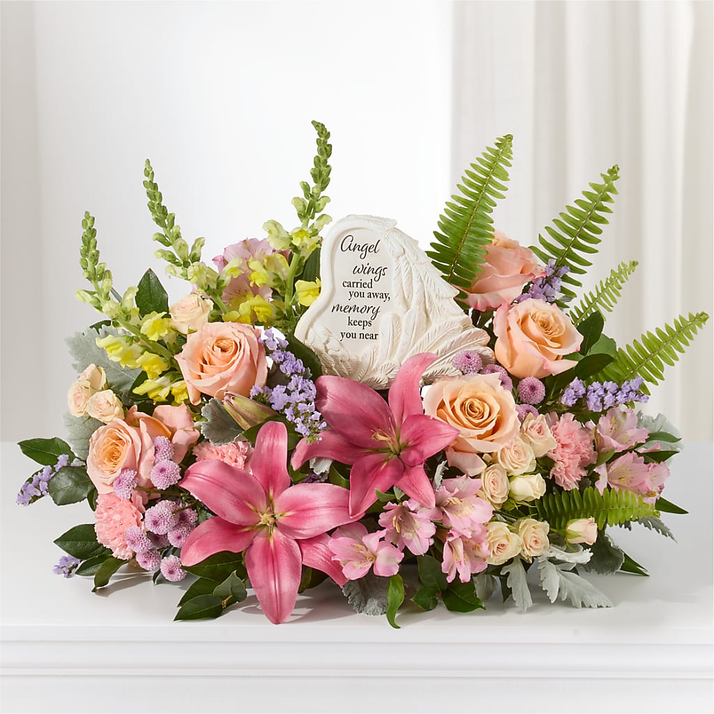 Gentle Light Arrangement – Leysha Flowers, Middlesex NJ