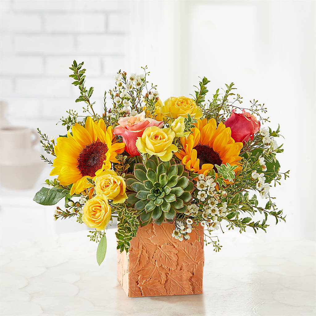 Sunflower Season Bouquet – Leysha Flowers, Middlesex NJ