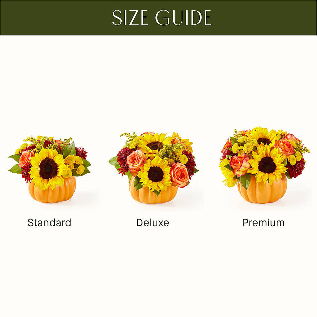 Golden Gourd Pumpkin Bouquet – Leysha Flowers, Middlesex NJ