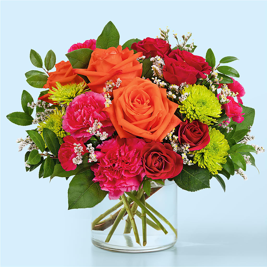 Colorful Carnival Bouquet – Leysha Flowers, Middlesex NJ