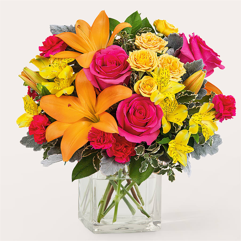To the Tropics Bouquet – Leysha Flowers, Middlesex NJ