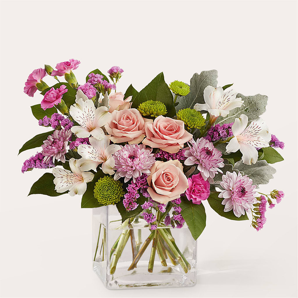 Pink Suede Bouquet – Leysha Flowers, Middlesex NJ