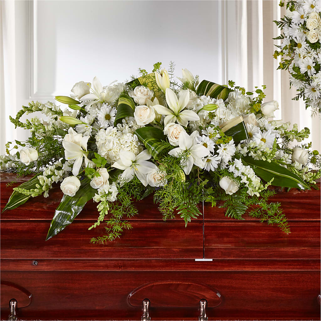 Abundance Casket Spray – Leysha Flowers, Middlesex NJ