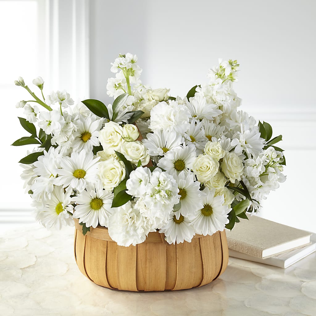 Graceful Garden Basket – Leysha Flowers, Middlesex NJ