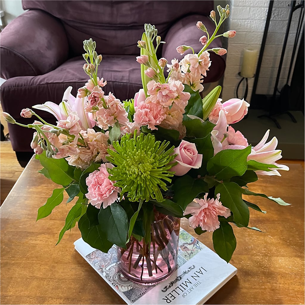 Pretty in Pink Bouquet – Leysha Flowers, Middlesex NJ