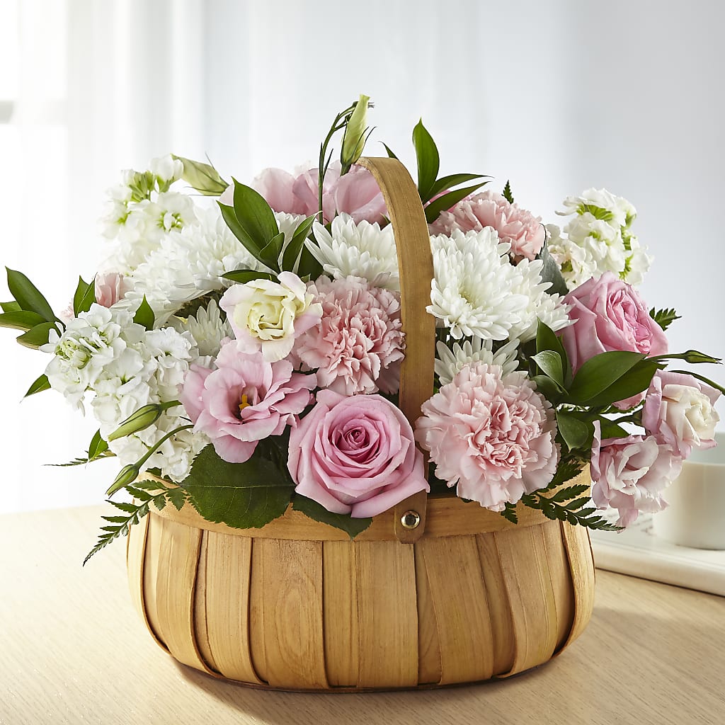 Always Graceful Basket – Leysha Flowers, Middlesex NJ