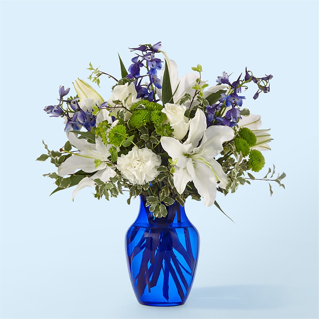 Santorini Bouquet – Leysha Flowers, Middlesex NJ