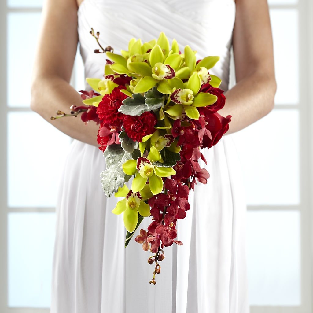 Elegant Orchid Bouquet – Leysha Flowers, Middlesex NJ