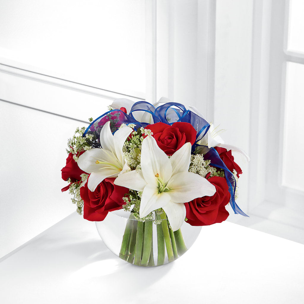 Independence Bouquet –  Leysha Flowers, Middlesex NJ