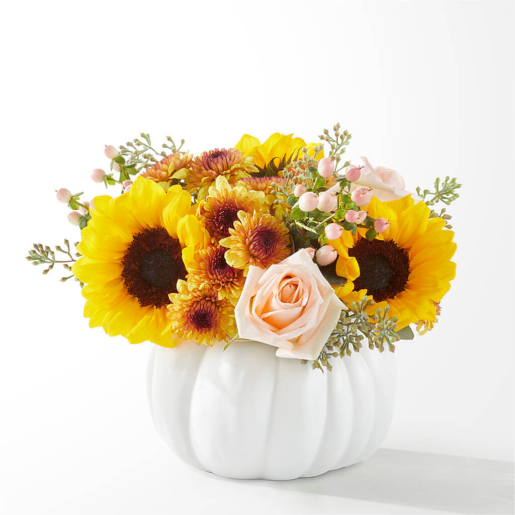 Pumpkin to Talk About Bouquet –  Leysha Flowers, Middlesex NJ