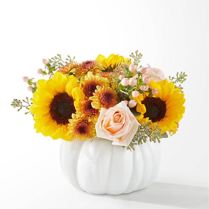 Pumpkin to Talk About Bouquet –  Leysha Flowers, Middlesex NJ