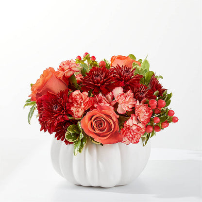 Autumn Air Pumpkin Bouquet –  Leysha Flowers, Middlesex NJ