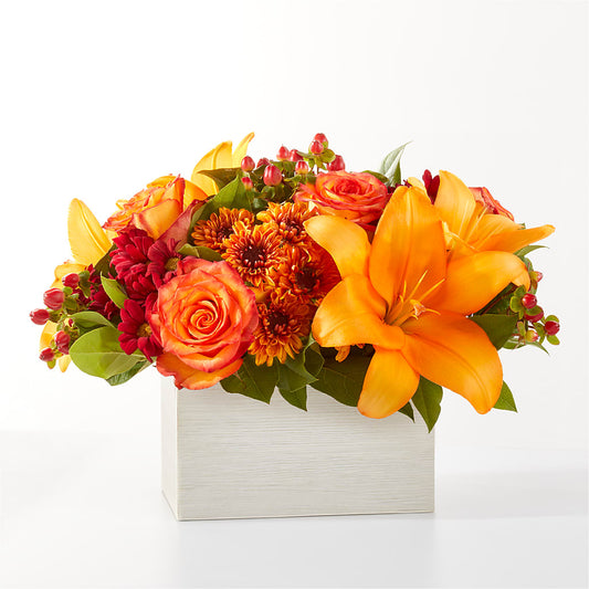 Backyard Bonfire Bouquet –  Leysha Flowers, Middlesex NJ