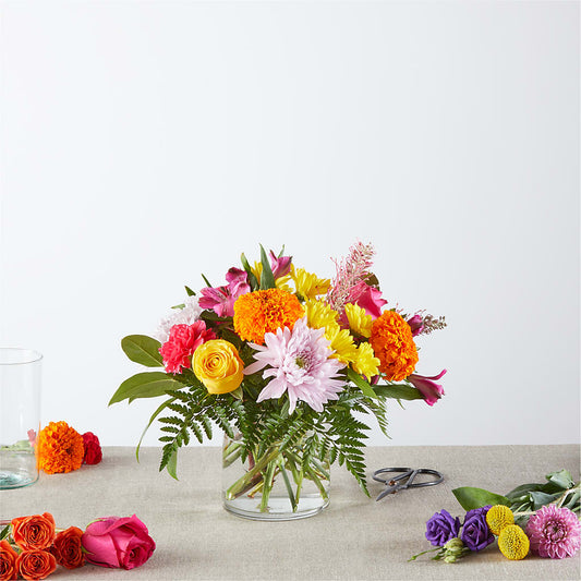 Feast of Color – A Florist Original –  Leysha Flowers, Middlesex NJ