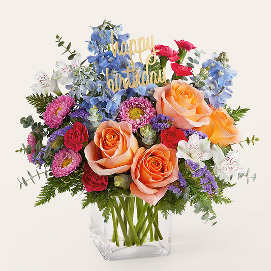 Birthday Bash Bouquet –  Leysha Flowers, Middlesex NJ