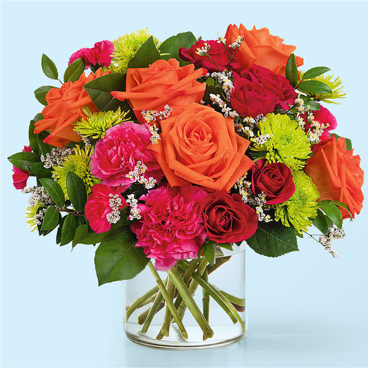 Colorful Carnival Bouquet –  Leysha Flowers, Middlesex NJ