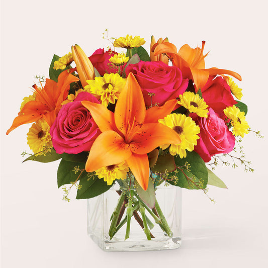 Neon Lights Bouquet –  Leysha Flowers, Middlesex NJ