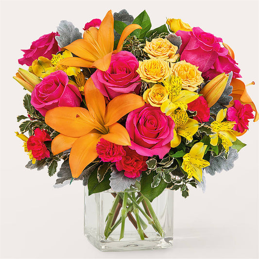 To the Tropics Bouquet –  Leysha Flowers, Middlesex NJ