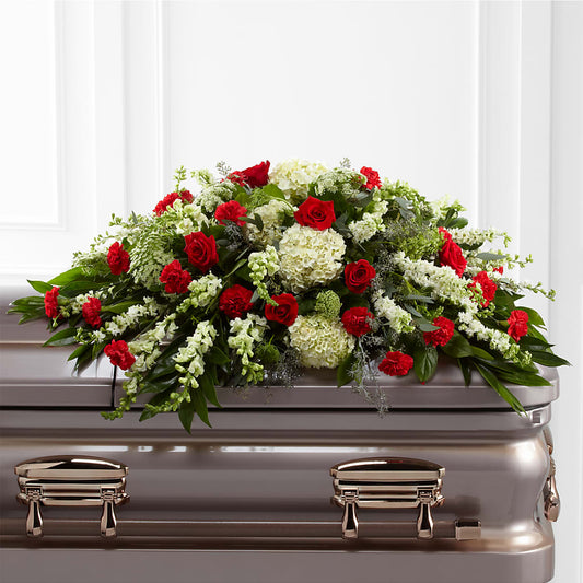 Sincerity Casket Spray –  Leysha Flowers, Middlesex NJ
