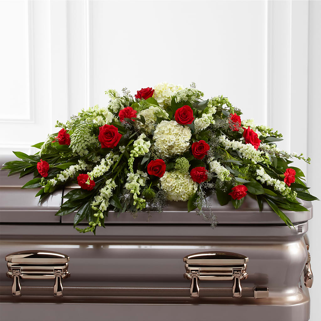 Sincerity Casket Spray –  Leysha Flowers, Middlesex NJ