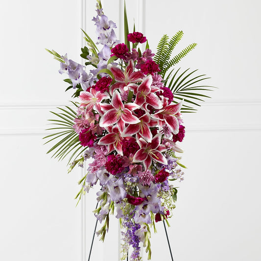 Tender Touch Standing Spray –  Leysha Flowers, Middlesex NJ