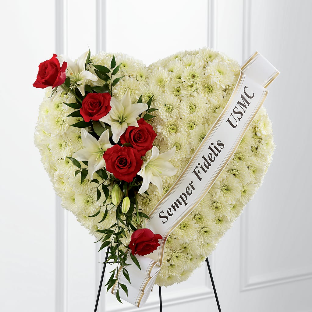 Heartfelt Hero Standing Heart –  Leysha Flowers, Middlesex NJ