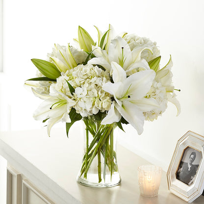 Compassionate Lily Bouquet –  Leysha Flowers, Middlesex NJ