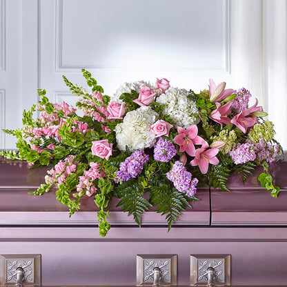 Life's Gratitude Casket Spray –  Leysha Flowers, Middlesex NJ