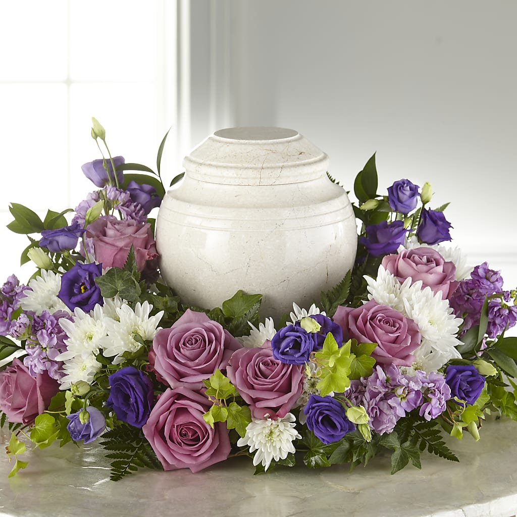 Blooming Sympathy Cremation Adornment –  Leysha Flowers, Middlesex NJ