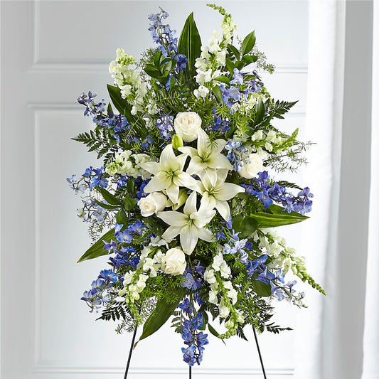 Faithful Friend Standing Spray –  Leysha Flowers, Middlesex NJ
