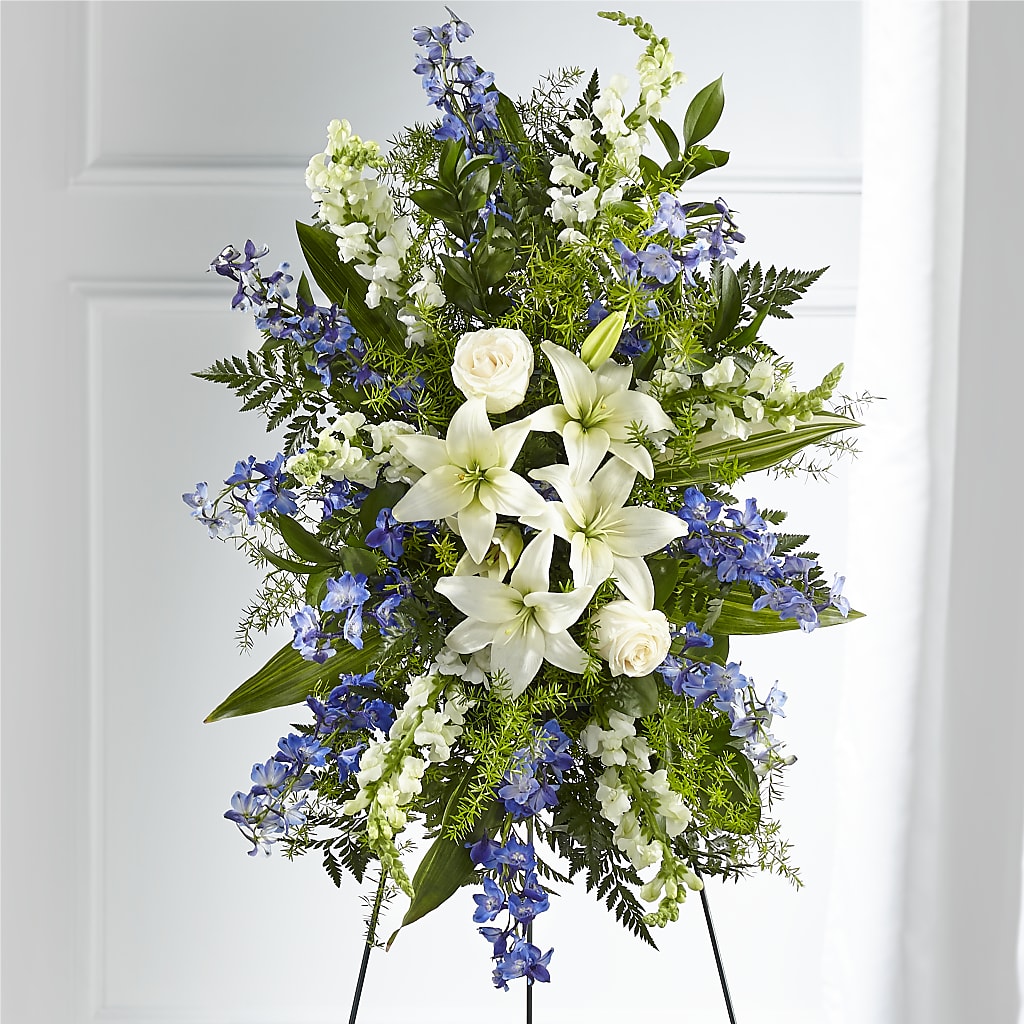 Faithful Friend Standing Spray –  Leysha Flowers, Middlesex NJ