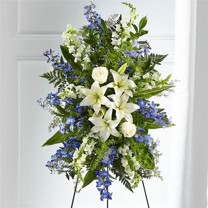 Faithful Friend Standing Spray –  Leysha Flowers, Middlesex NJ