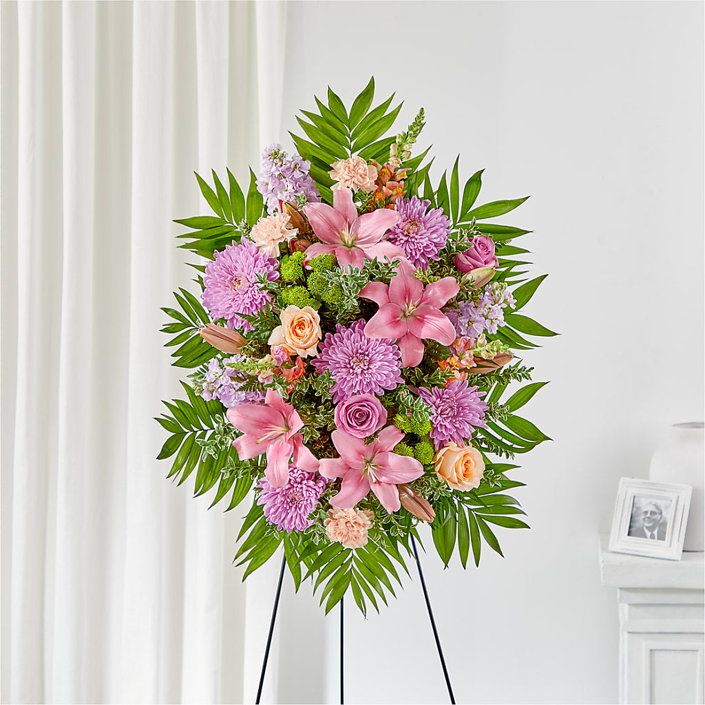Love & Light Standing Spray –  Leysha Flowers, Middlesex NJ