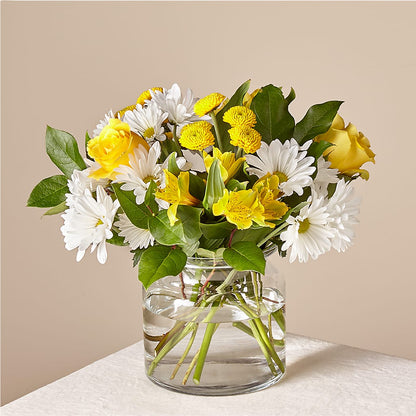 Sunny Sentiments Bouquet –  Leysha Flowers, Middlesex NJ