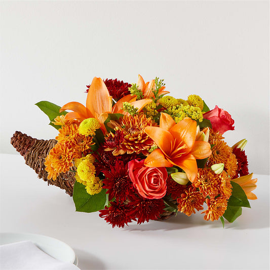 Bouquet of Blessings Cornucopia –  Leysha Flowers, Middlesex NJ