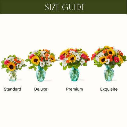 Sun-drenched Blooms Bouquet –  Leysha Flowers, Middlesex NJ