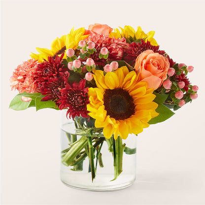 September Sunset Bouquet –  Leysha Flowers, Middlesex NJ