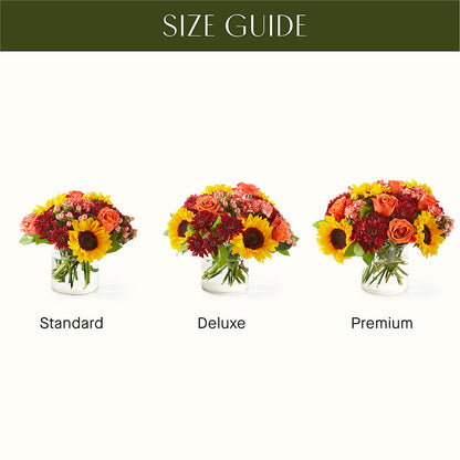 September Sunset Bouquet –  Leysha Flowers, Middlesex NJ