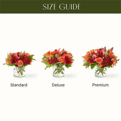 Crimson Leaves Bouquet –  Leysha Flowers, Middlesex NJ