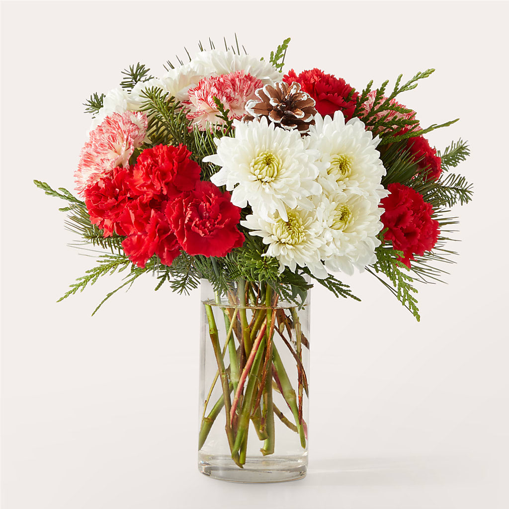 Candy Cane Lane Bouquet –  Leysha Flowers, Middlesex NJ
