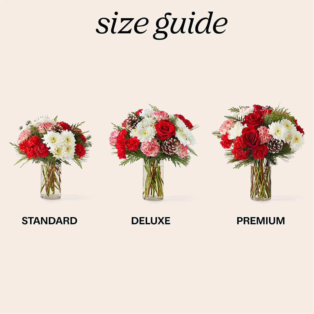 Candy Cane Lane Bouquet –  Leysha Flowers, Middlesex NJ