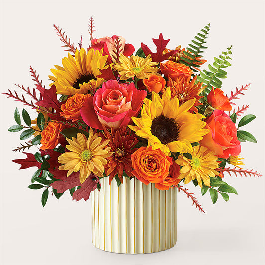 Fall Campfire Bouquet –  Leysha Flowers, Middlesex NJ