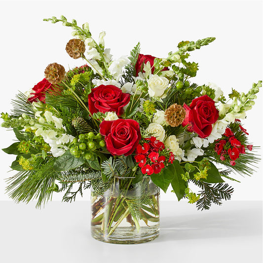 Deck the Halls Bouquet –  Leysha Flowers, Middlesex NJ