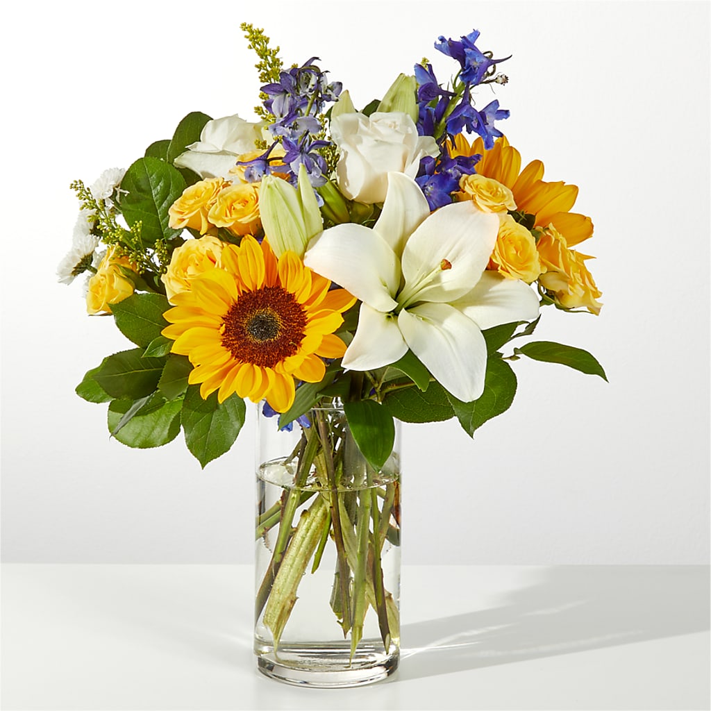 Wonderfully Sunny Bouquet –  Leysha Flowers, Middlesex NJ