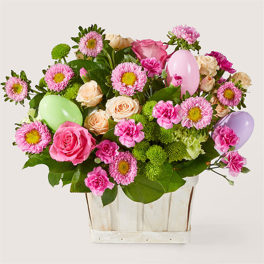 Get Eggcited Basket –  Leysha Flowers, Middlesex NJ