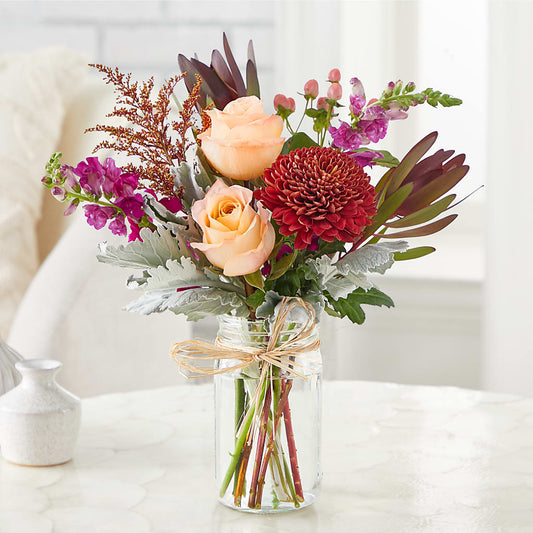 Moody Hues Bouquet –  Leysha Flowers, Middlesex NJ