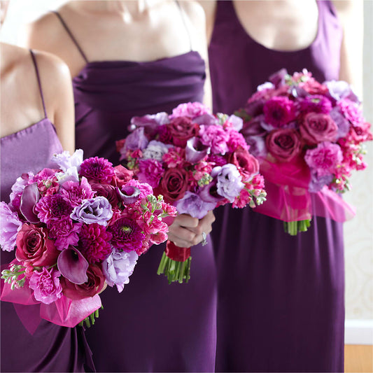Bridesmaid's Garden Bouquet –  Leysha Flowers, Middlesex NJ