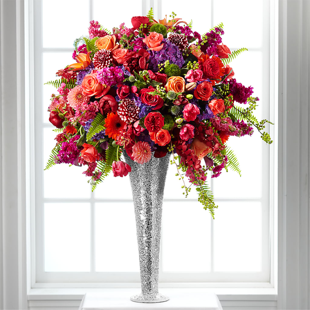 Flower Jeweled Arrangement –  Leysha Flowers, Middlesex NJ