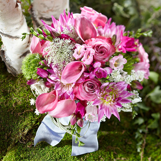 Pink Profusion Bouquet –  Leysha Flowers, Middlesex NJ